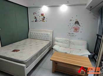 五华绿地云都会(商住楼)，1室1厅房子出租(整租)，租金每月