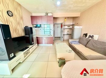 昆明官渡玫瑰公寓(商住楼) 1室1厅房子出租(整租),租金每月1350元