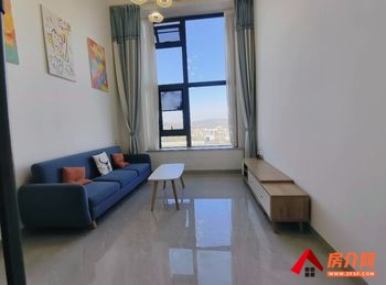 五华融创春风十里海豚湾，1室1厅房子出租(整租)，租金每月1300元