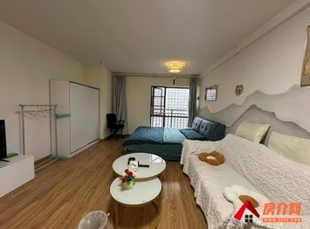 五华中铁云时代广场，1室1厅房子出租(整租)，租金每月1300元