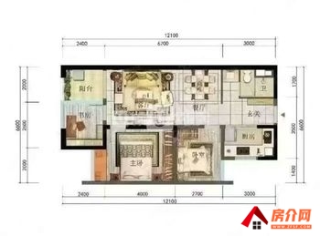 #俊发观云海云漫岭(2期)小区二手房#昆明官渡俊发观云海云漫岭(2期) 3室2厅二手房,报价：73万元