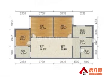 #俊发观云海云漫岭(2期)小区二手房#昆明官渡俊发观云海云漫岭(2期) 3室2厅二手房,报价：69万元