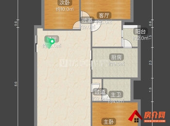 「昆明」西山龙湖学宸府,3室2厅二手房出售,报价：174万元