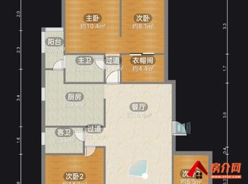 香樟俊园(1期)小区房屋出售，官渡香樟俊园(1期)，4室2厅，报价：230万元