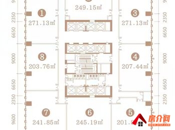 中交南亚总部大厦 >270m²写字楼出售，参考报价：81万元